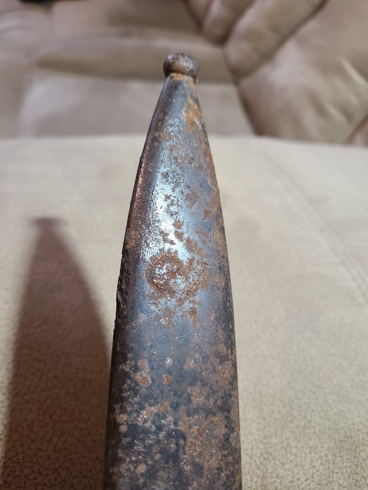 Toledo Spain WW1 WW2 Bolo Bayonet Complete But Rough For Restoration