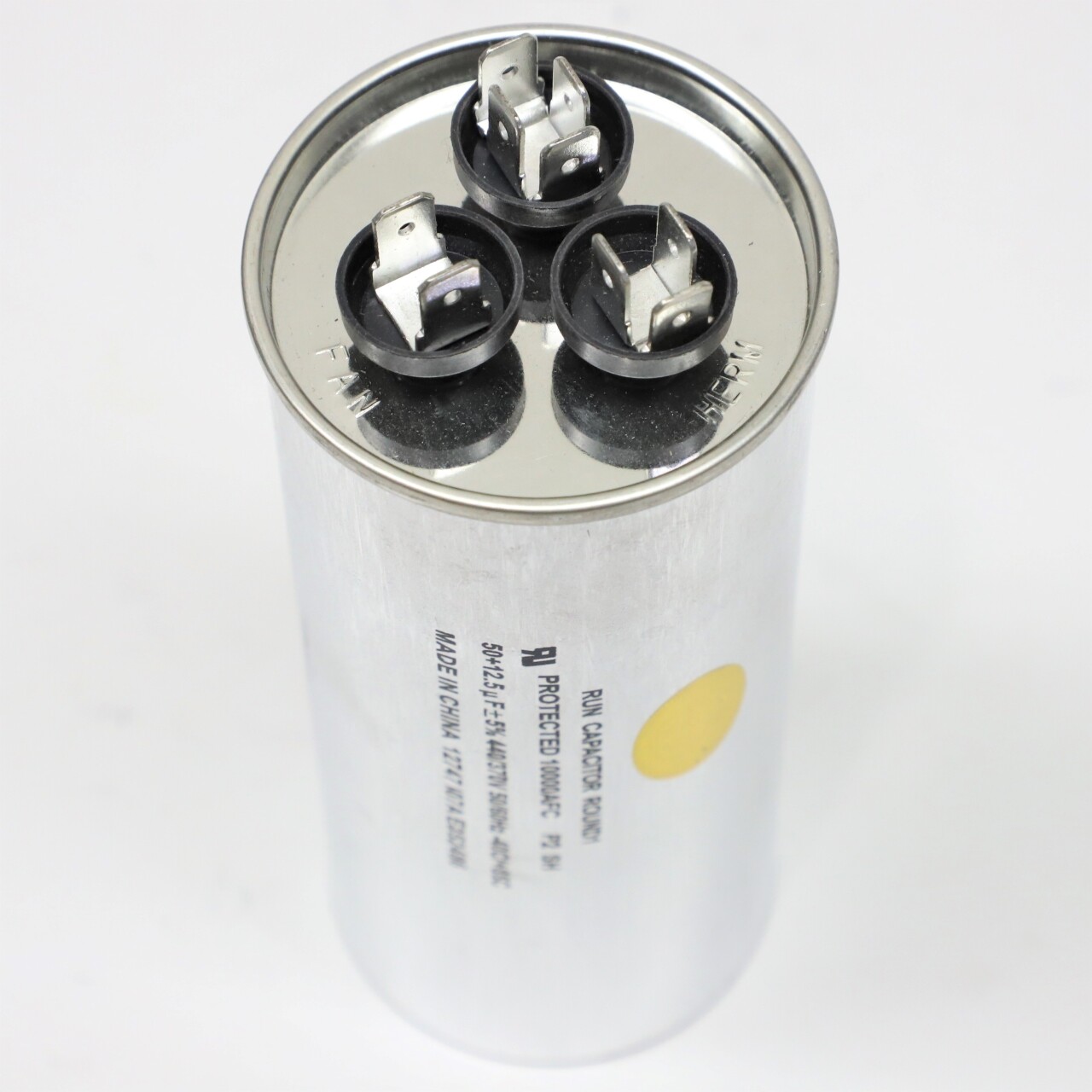 Supco CD50+12.5X440R HVAC Motor Round Dual Run Capacitor 50 + 12.5 MFD 440 Volts