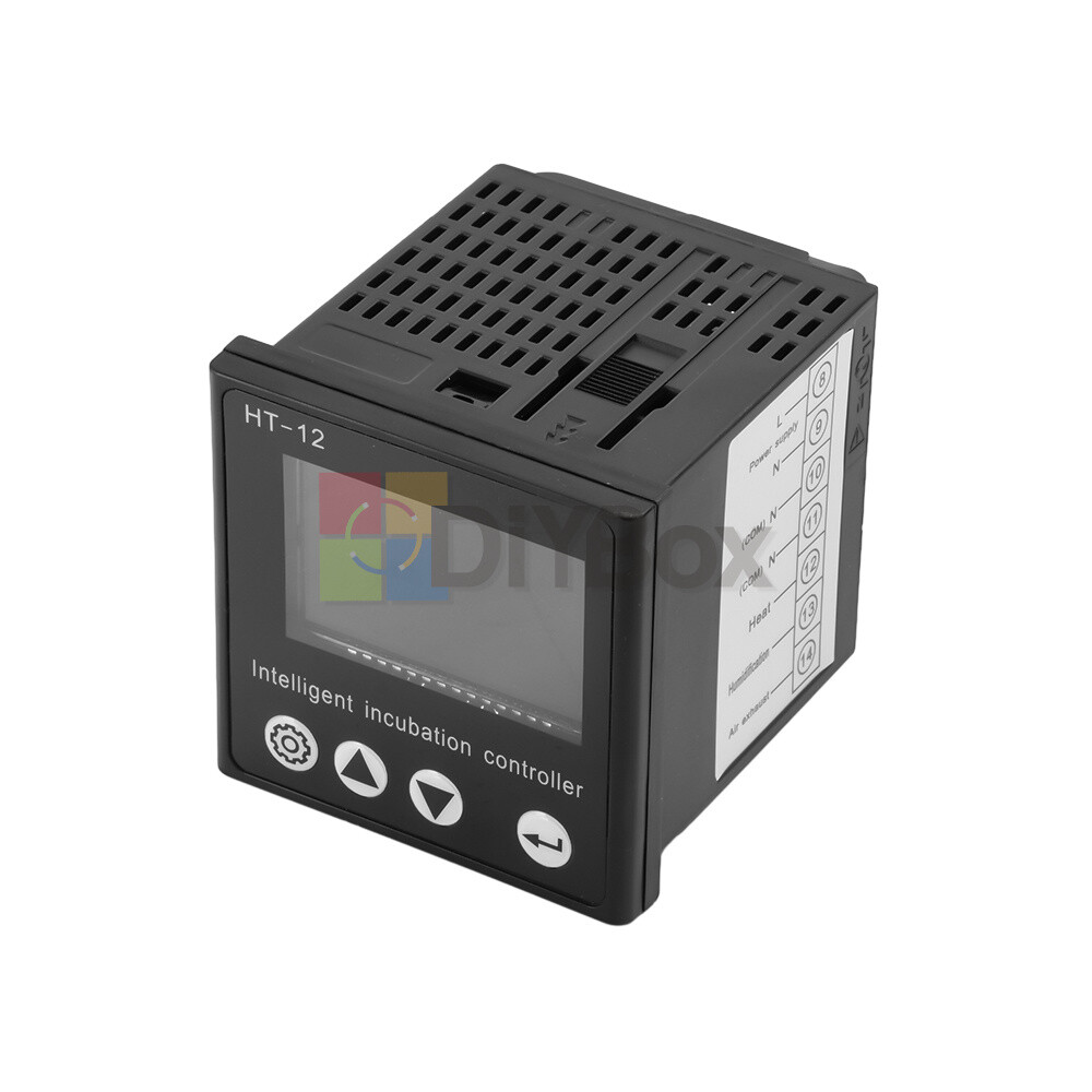 HT-12 Incubator Digital Temperature Controller Thermostat Temp Humidity Control