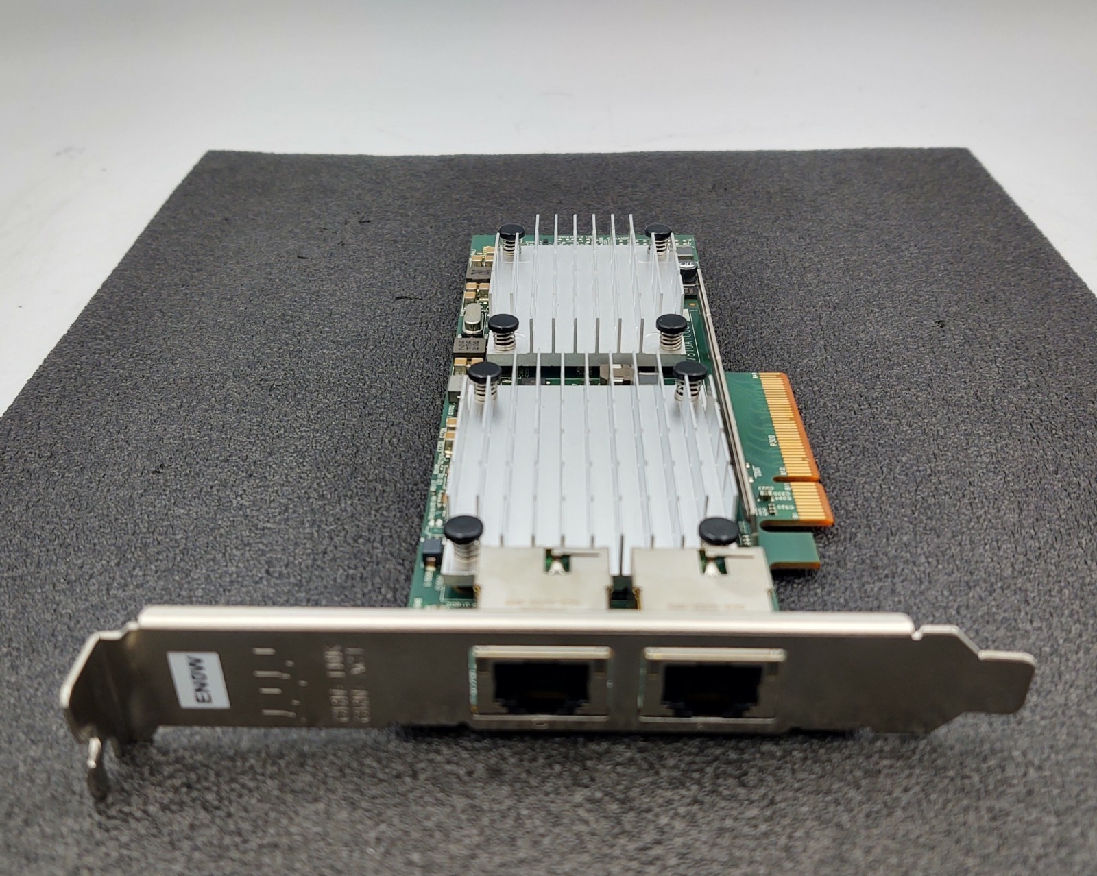 IBM 00E2718 PCIe2 2Port 10/1GbE BaseT RJ45 Adapter EN0W 00E2714 FH Bracket