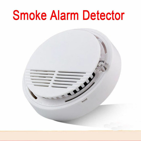 4-Pack Smoke Alarm Detectors, Home Fire Safety Sensors with Built-in Batteries