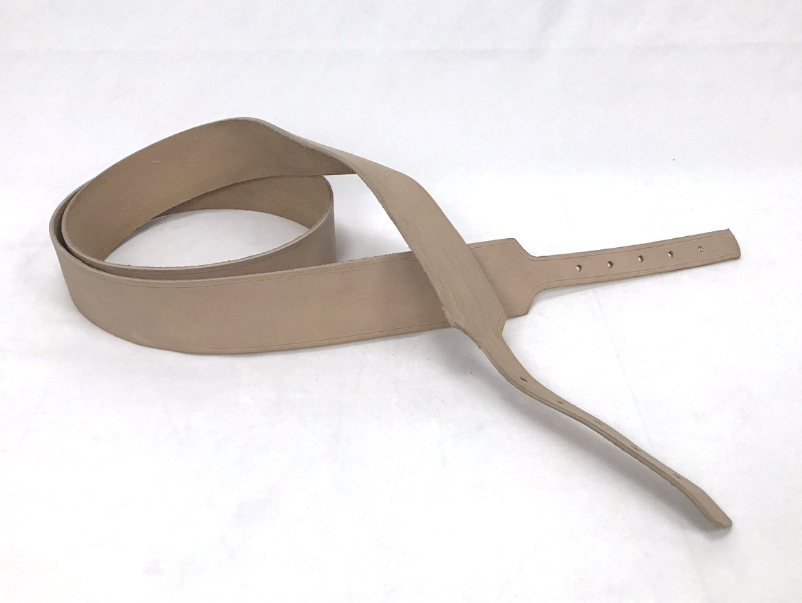 Natural Leather Cartridge Box Sling - Reenactment