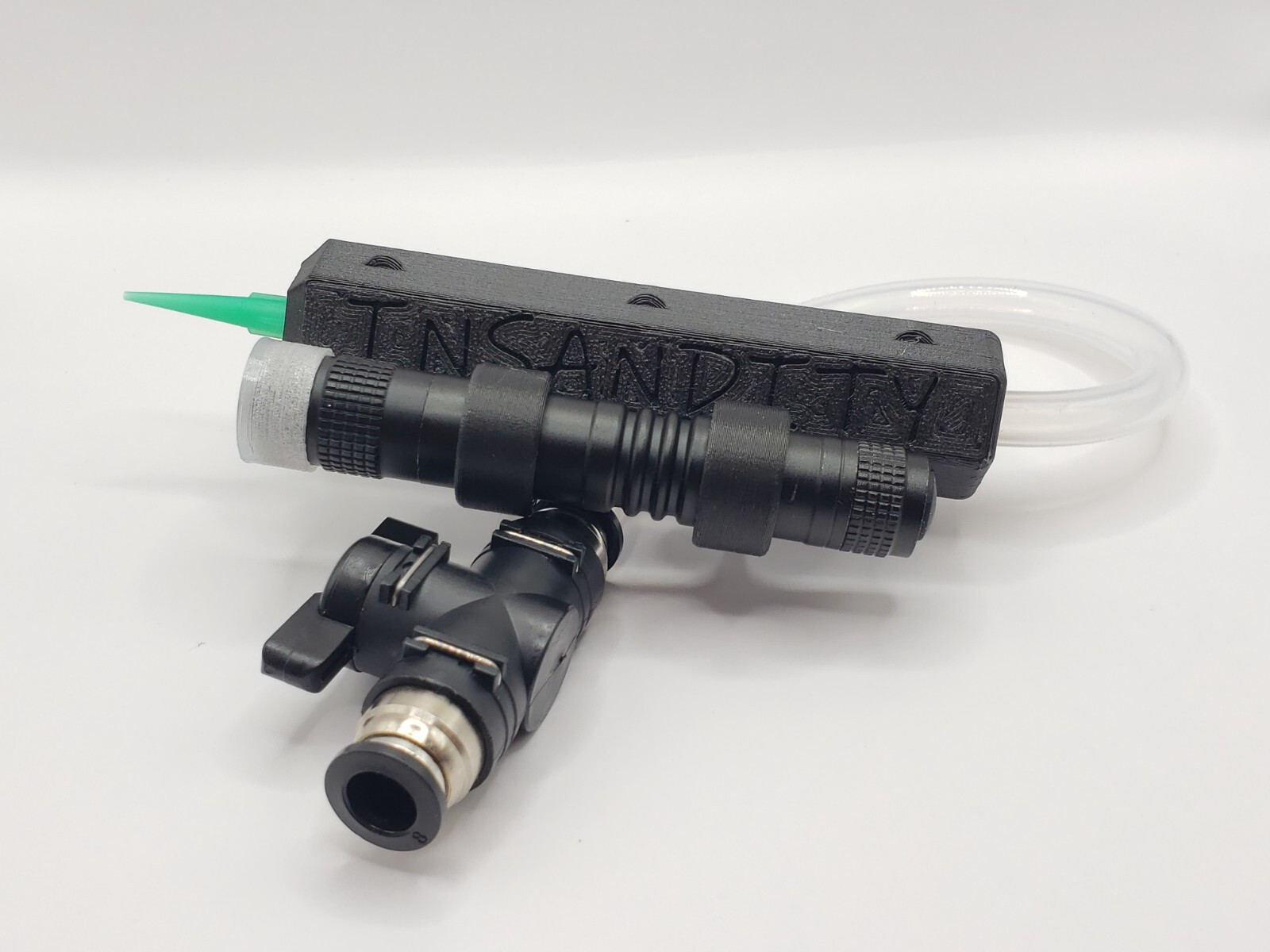 Pneumatic Micro Vacuum for Powder Coating - Easily Remove Powder! Two Tone Wheel