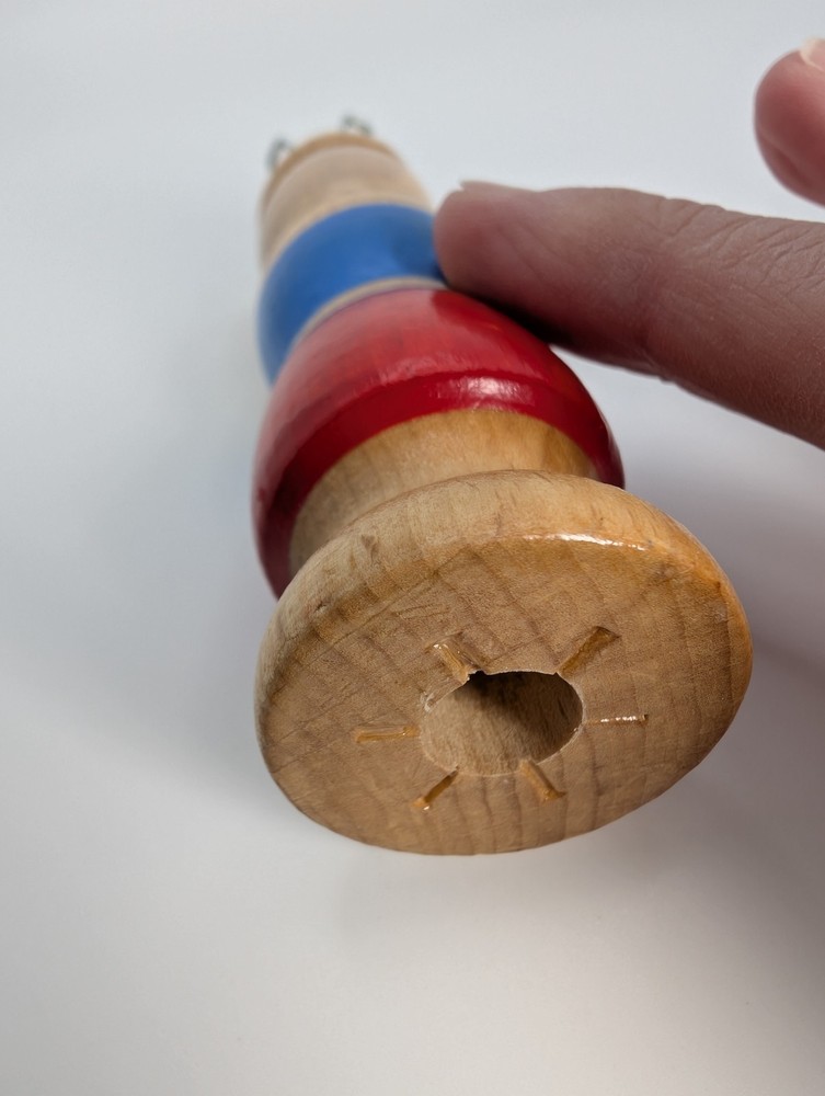 Strick Susel Knitting Nancy Doll Tool Spool Yarn Wood Germany