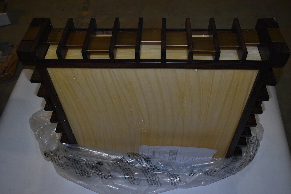 Lusive Decorative Square Wooden Light
