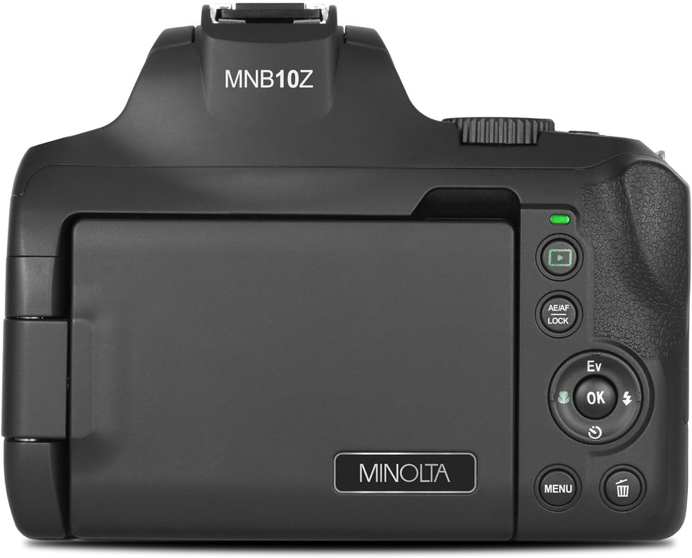 Minolta 64MP/ 4K Ultra HD Digital Camera with 10x Optical Zoom