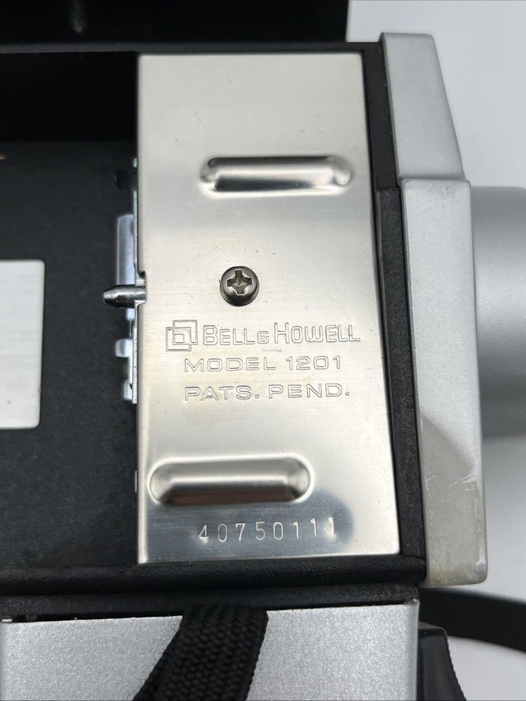 Bell & Howell Super 8 Zoom 1201 Auto Load Focus-Matic Camera - MISSING GRIP