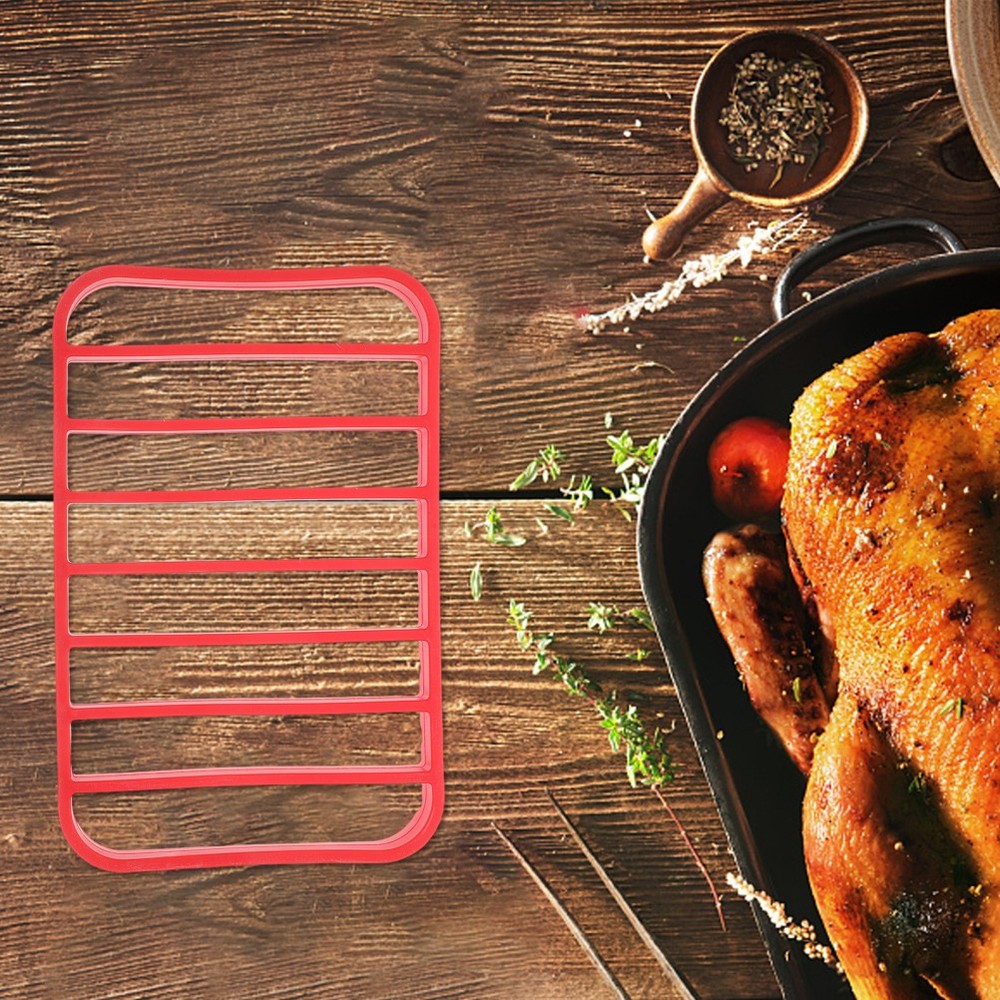 Heat Resistant Roast Rack Multi-purpose Cooking Cooling Racks Nonstick