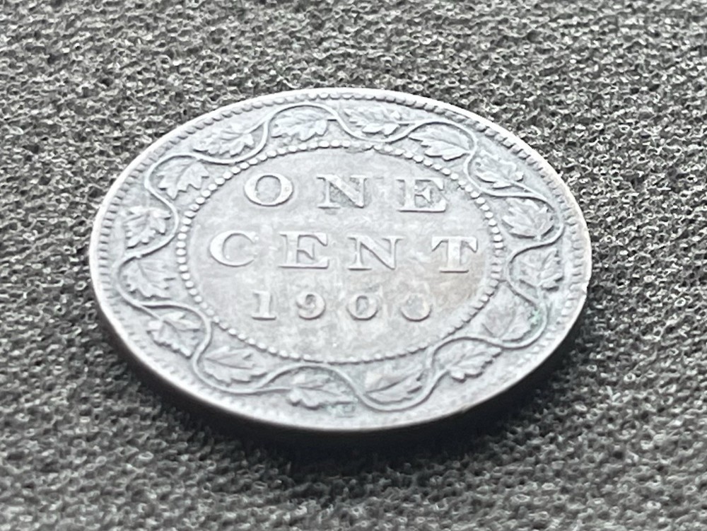 1900 Canada One Cent - Queen Victoria Large Cent - TM1974