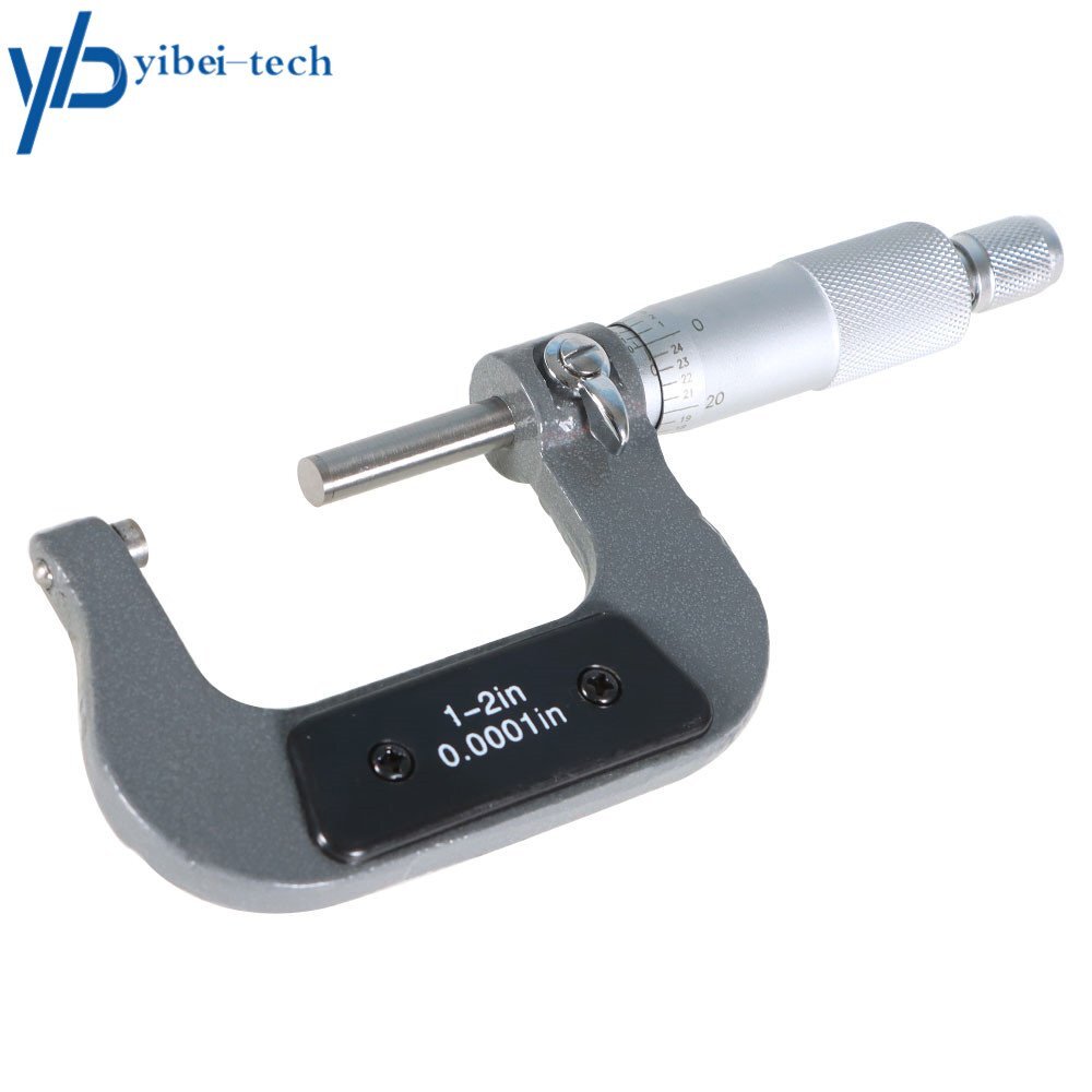 1 - 2 INCH BLADE OUTSIDE MICROMETER 0.0001" HiGH PRECISION