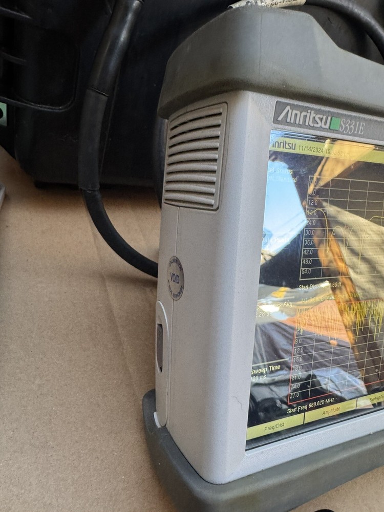 Anritsu Site Master S331E Cable Antenna Analyzer 4GHz SiteMaster Tested Working