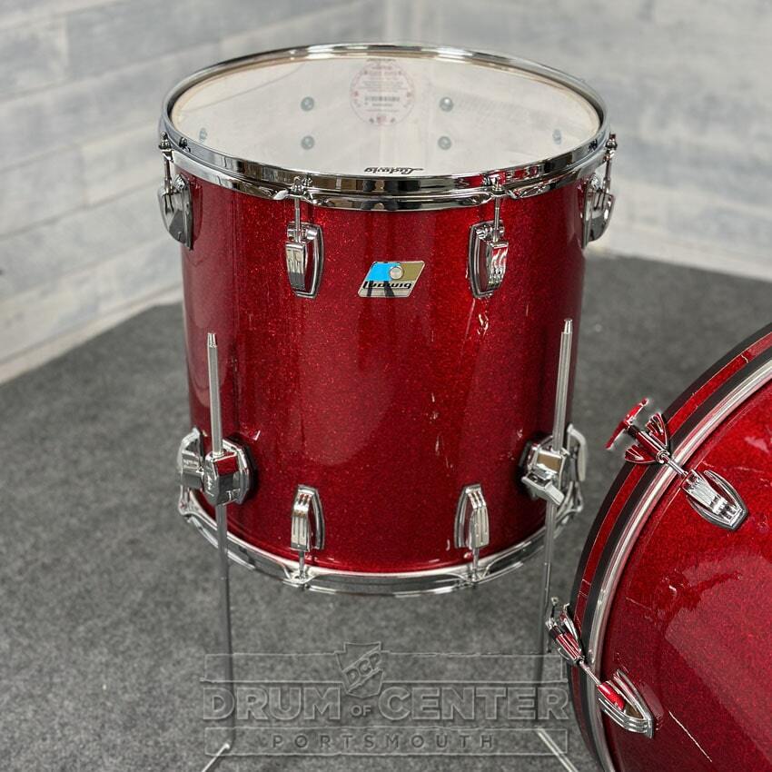 Ludwig Classic Maple Super 70s 3pc Drum Set "Big Red Machine"