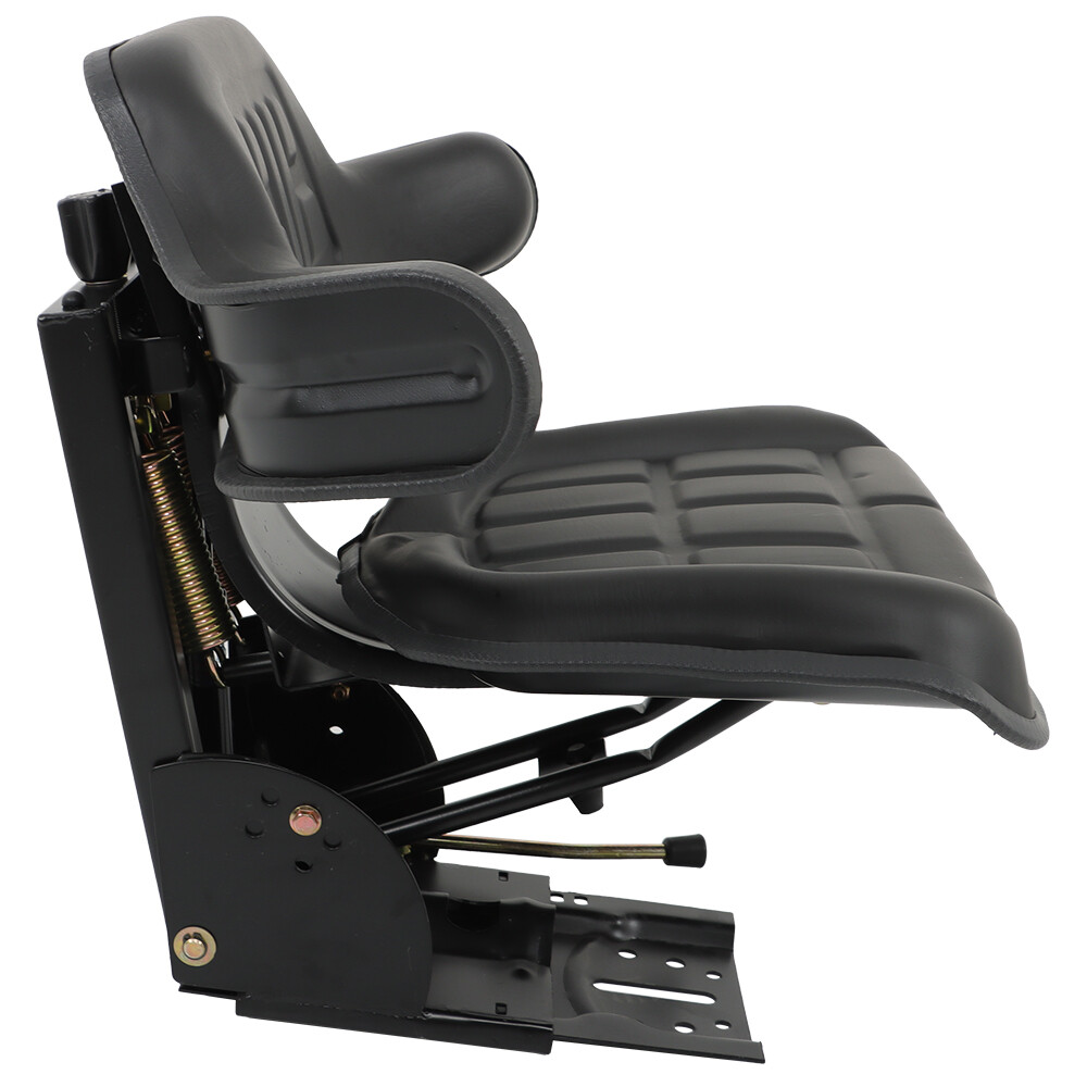 Black Tractor Suspension Seat For Massey Ferguson 180 185 235 240 245 250 254