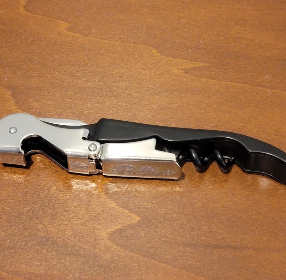 Bar Key Pulltaps Double-Hinged Corkscrew BV Beaulieu Vineyards Wine Opener