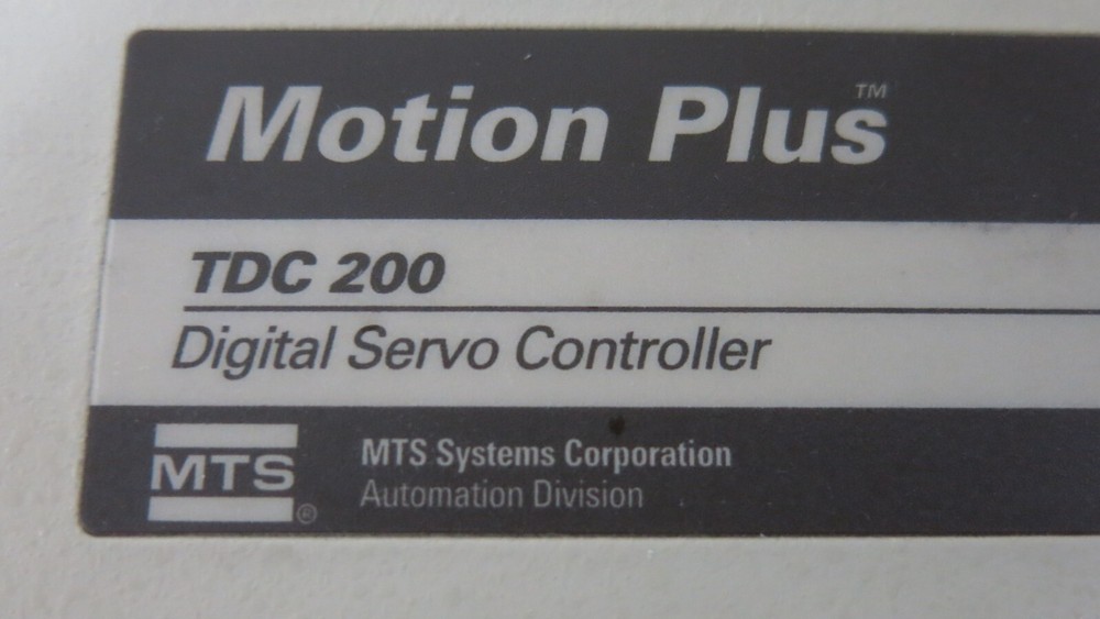 MTS MOTION PLUS TDC 200 | PARKER MOTION PLUS TDC200
