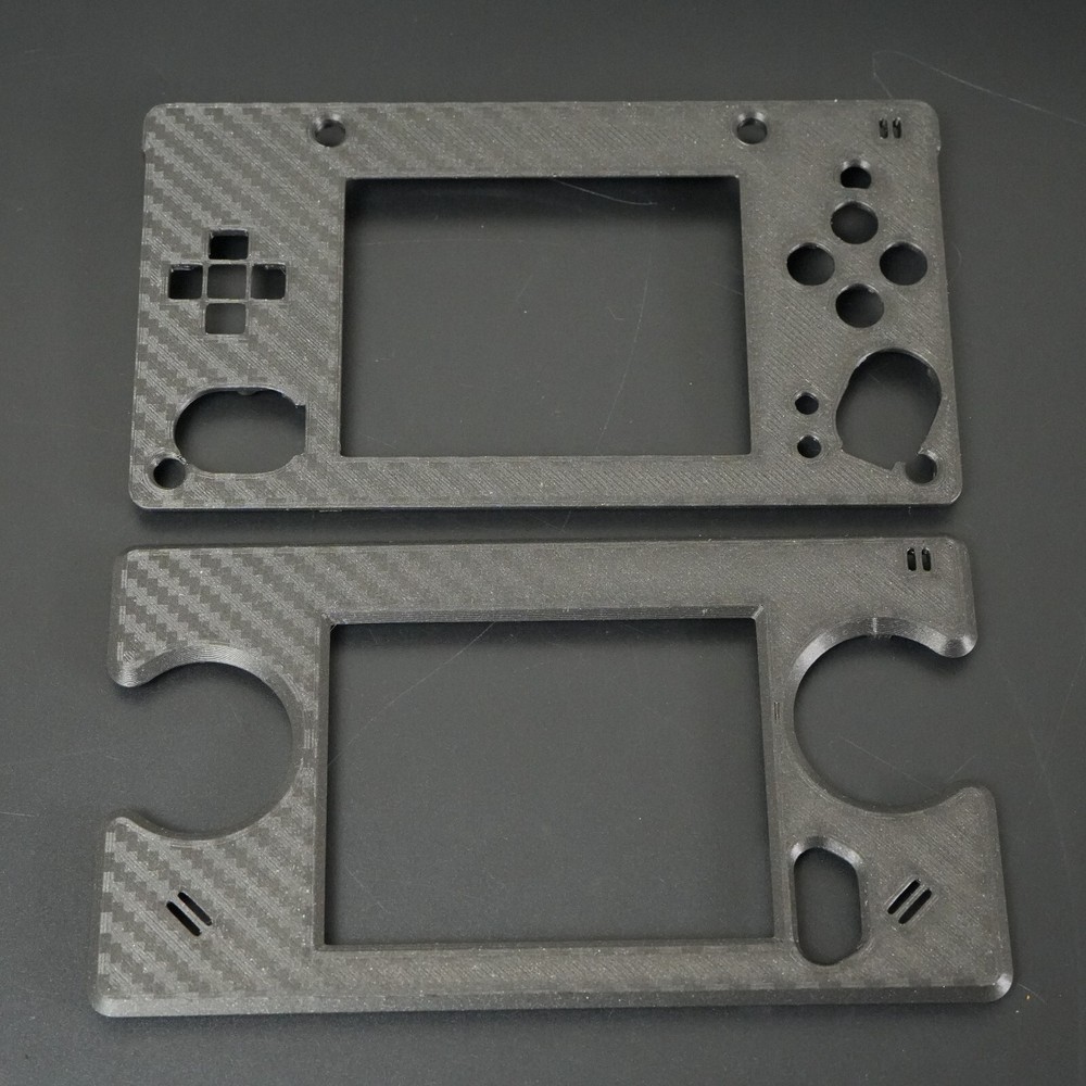 Gameboy Macro DS Lite MOD 3D Printed Face Plate Kit