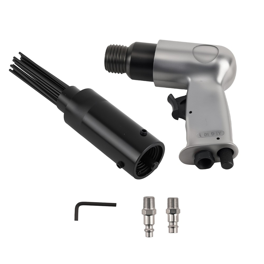 Needle Scaler Air Pneumatic Rust Corrosion Slag Remove Deburring Cleaning Tool