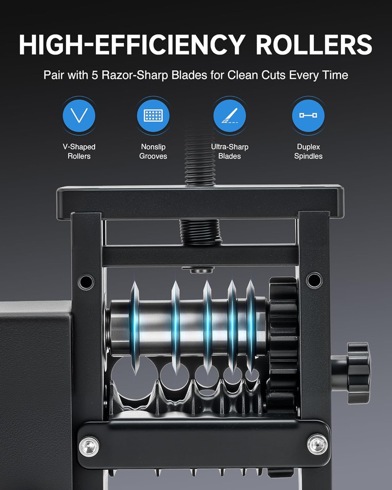 Automatic Wire Stripper Machine, 8 Channel Electric Wire Stripping Machine for 0