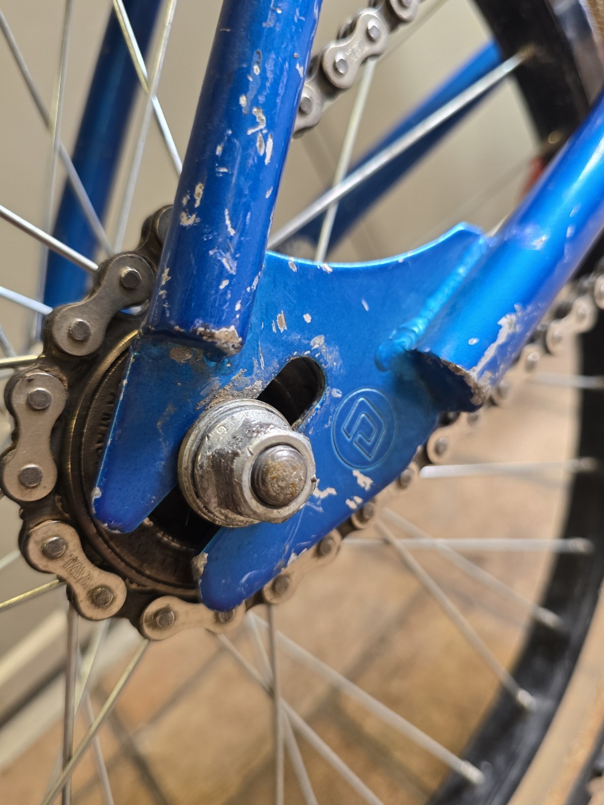 1995 Dyno VFR BMX Bicycle Complete Blue Old Mid School BMX