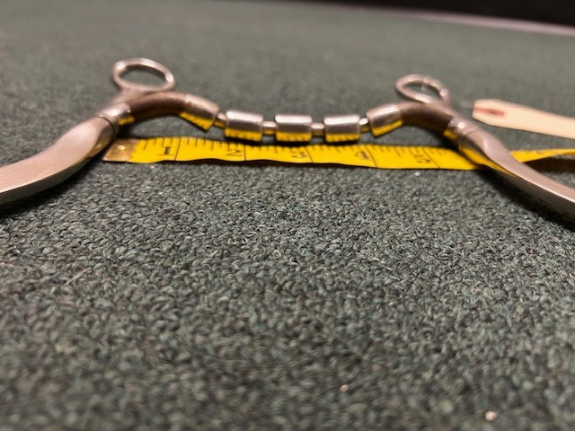 Myler Flat Shank 3 Barrels/Rollers Bit 5.5"