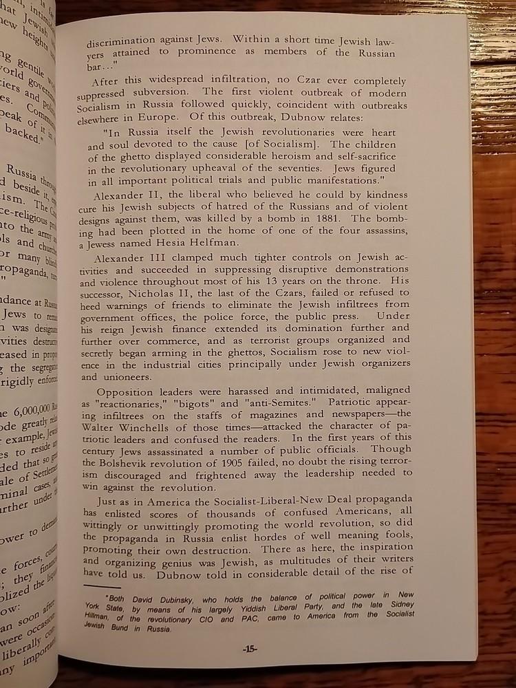 Robert H Williams / Know Your Enemy Reprint