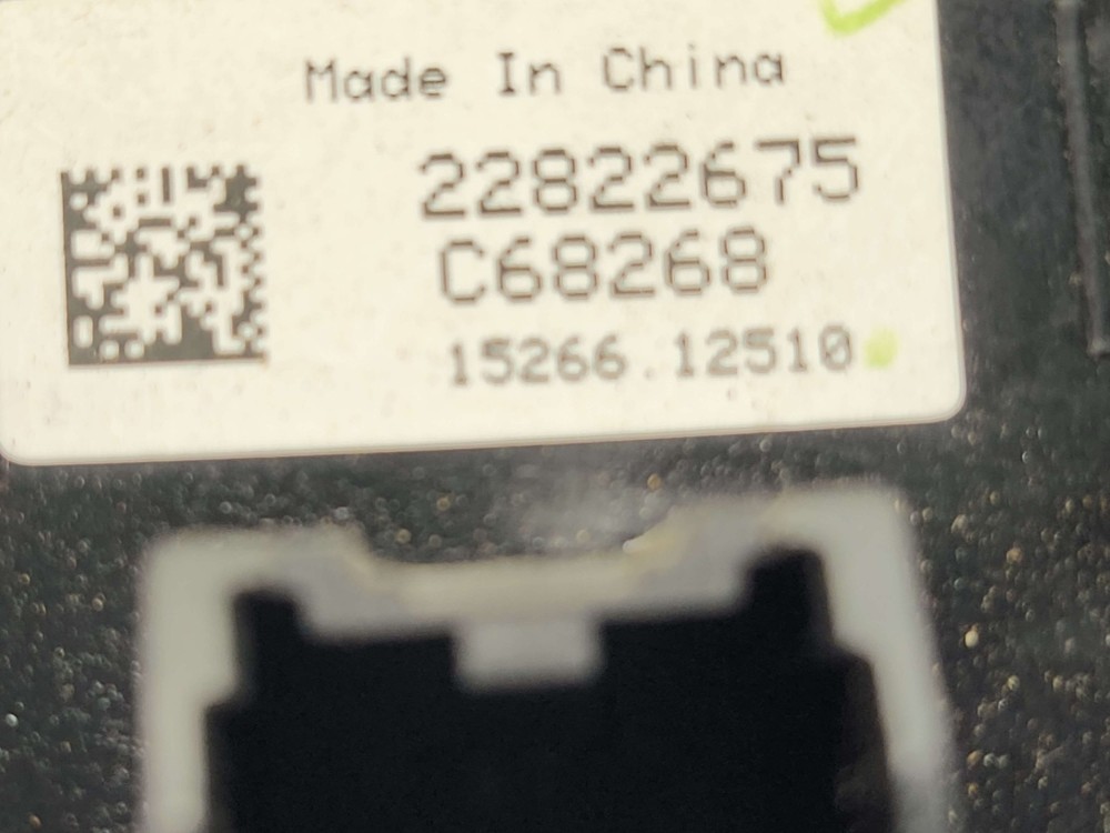 14-18 Chevy Silverado Trailer Brake Controller Switch Assembly OEM 22822675