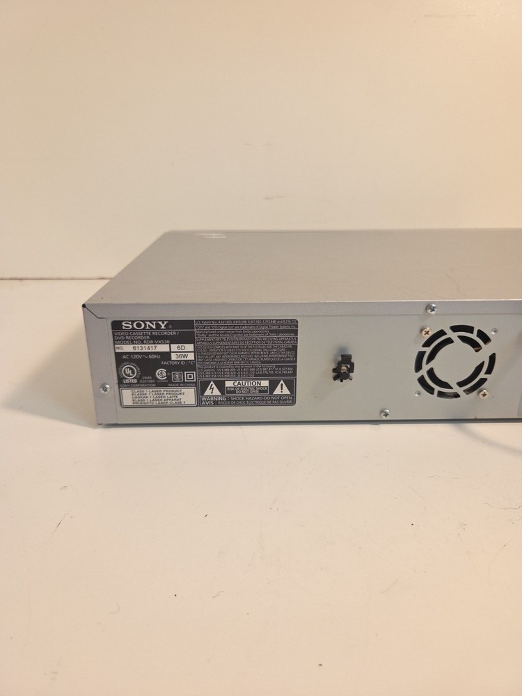 Sony RDR-VX530 DVD/VCR Combo Recorder