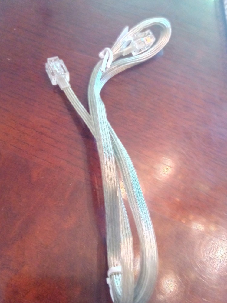 High speed broadband cable. Modem lead cable