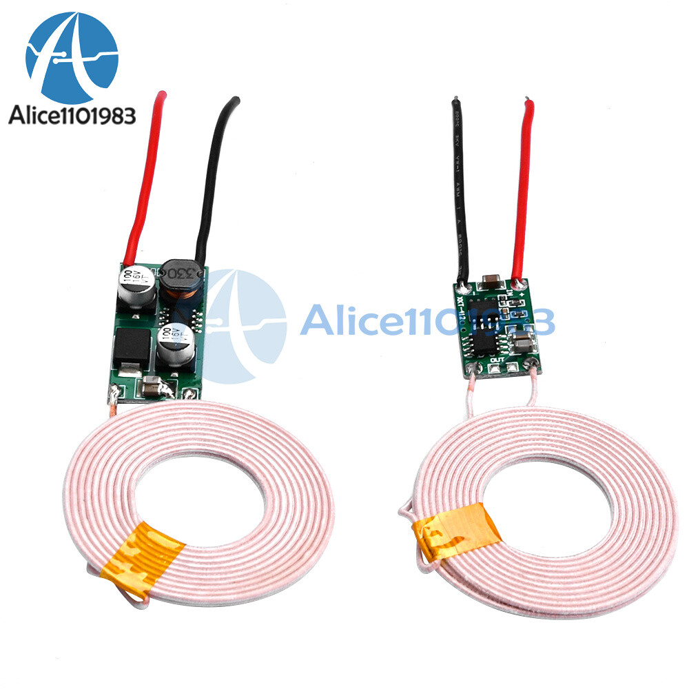 5V 1A 5V 2A Wireless Power Supply Module Transmitter Receiver Charging Inductive