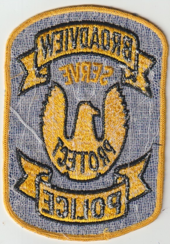 Broadview IL old obsolete patch shipped from Australia