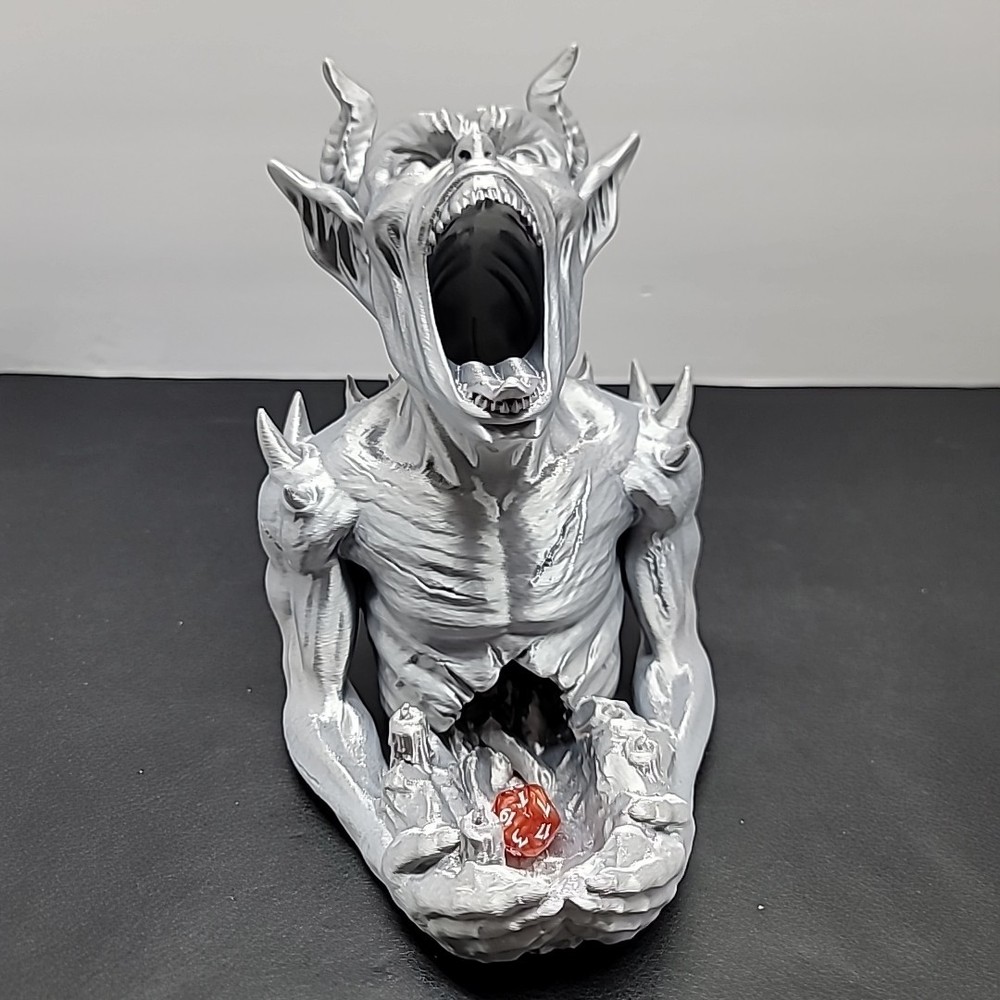 Imp's Hunger Dice Tower - D&D Pathfinder Cthulhu RPG - Gothic Devil Demon DND