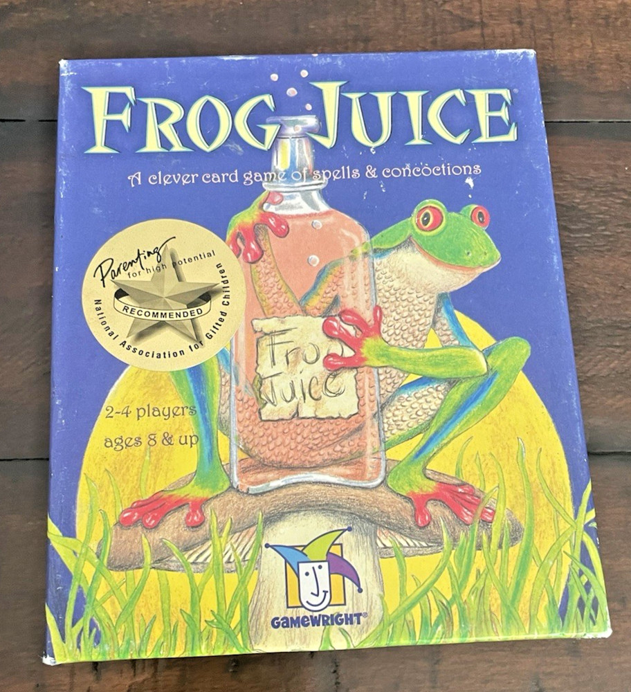Frog Juice Card Game Gamewright 100% COMPLETE Spells & Concoctions