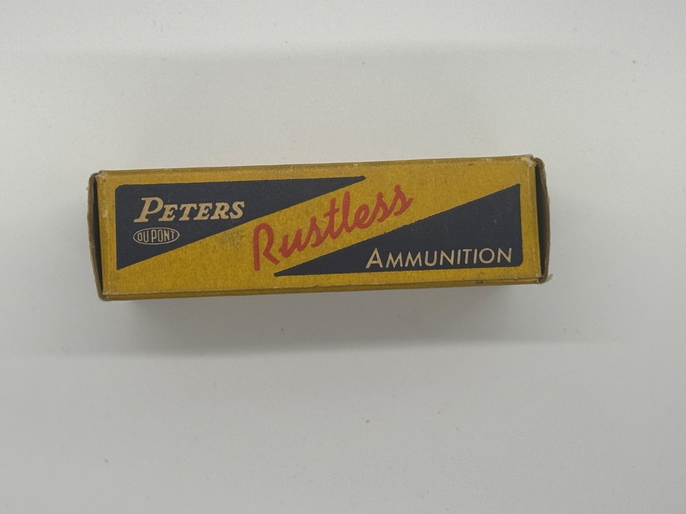 Vintage Peters 32 Smith & Wesson Rustless Empty Box
