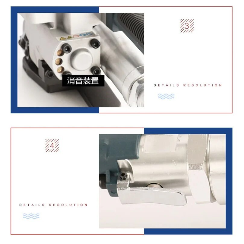 Handheld Pneumatic Strapping Machine B19 PP PET Plastic Strapping Tool