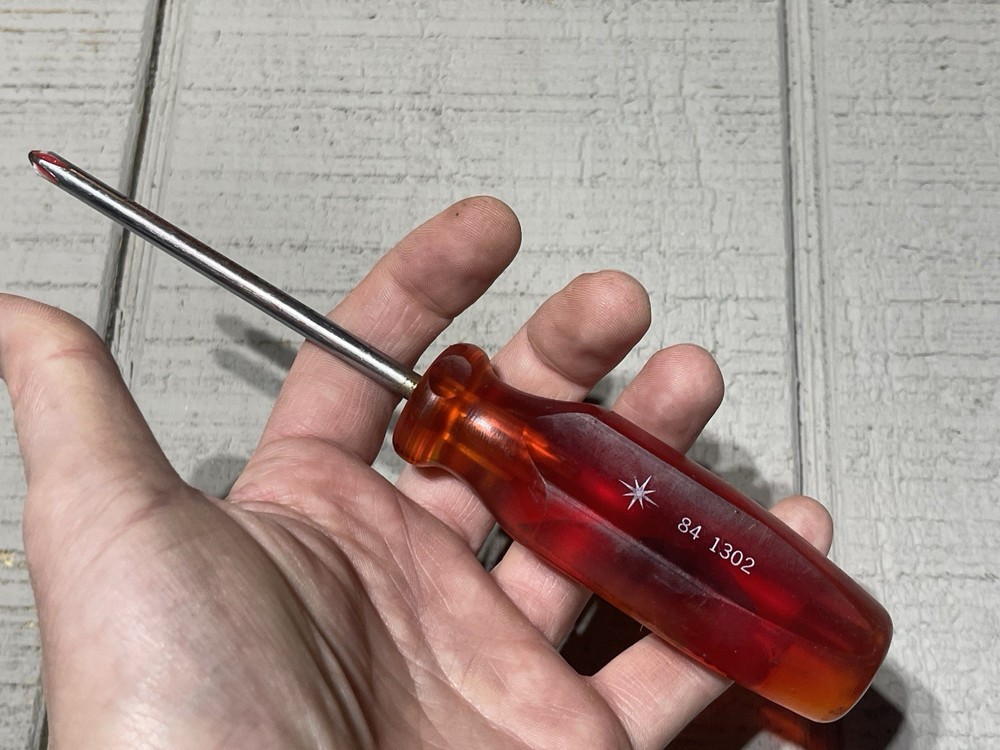 VINTAGE * 84 1302 Screwdriver #2X4” Flathead