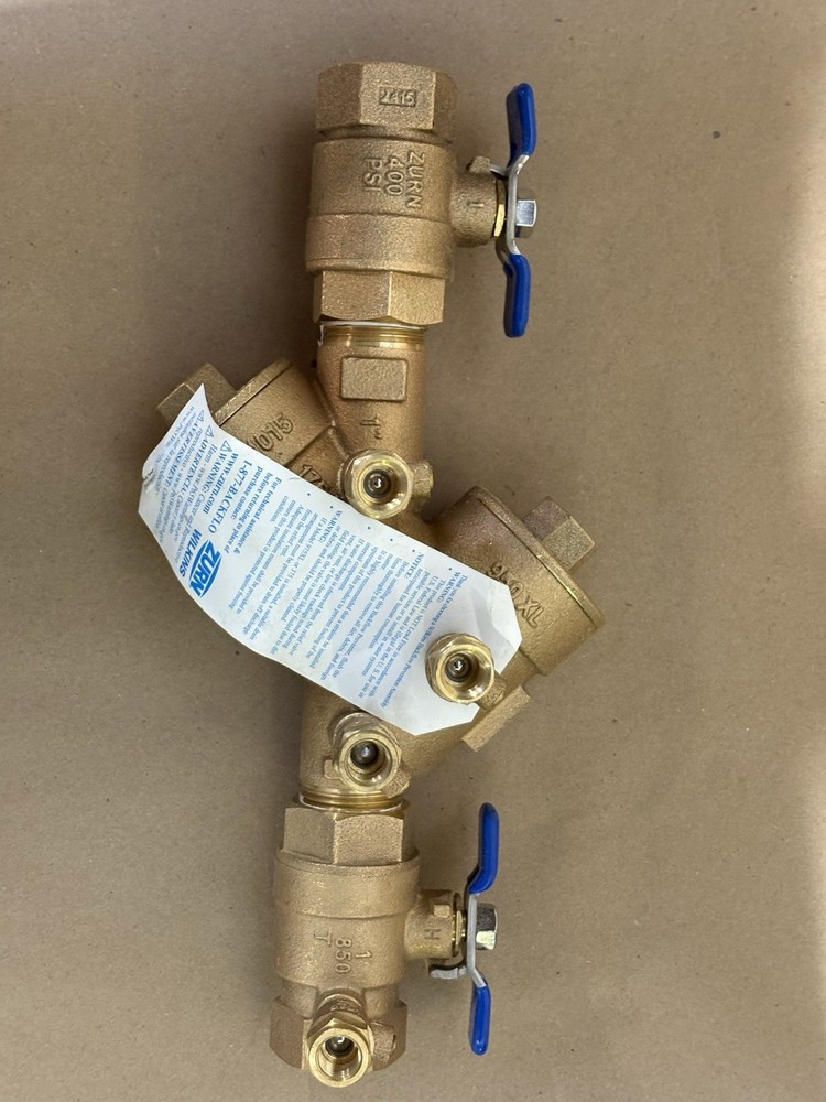 Zurn - 1" 950XL Double Check Backflow Preventer