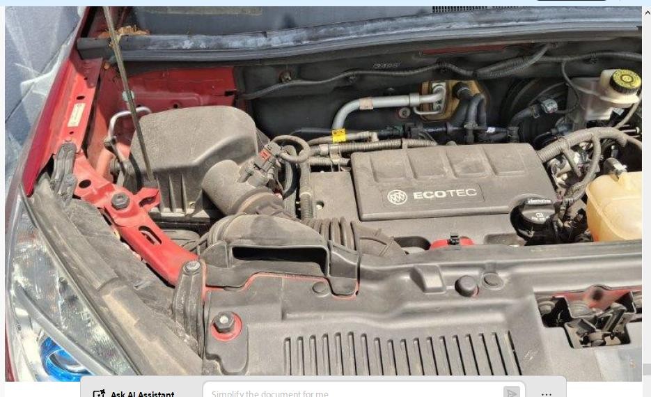 Used Fuse Box Engine fits: 2016 Buick Encore Grade A