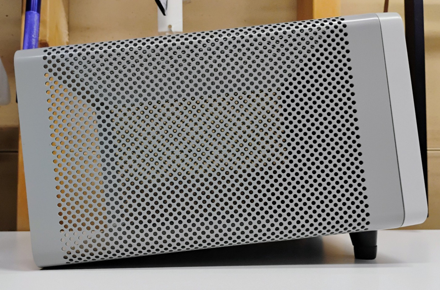 Collins 516F-2 Round Emblem Cabinet ONLY (No Power Supply, No Speaker).