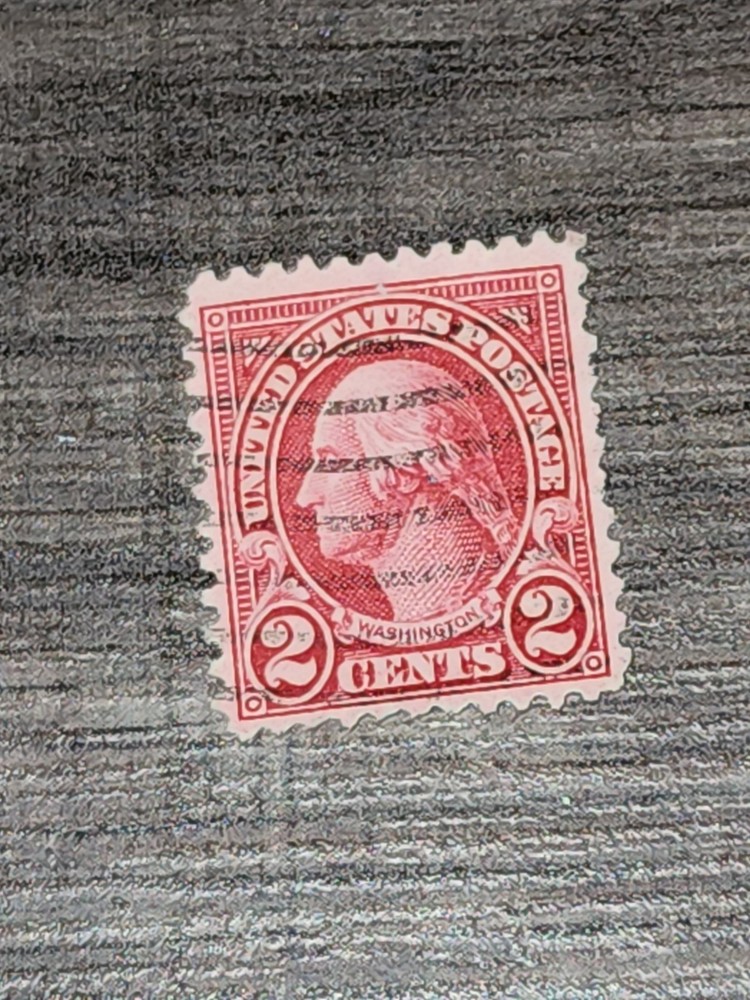 US Unchecked Red Washington 2c Stamp Used - #E425