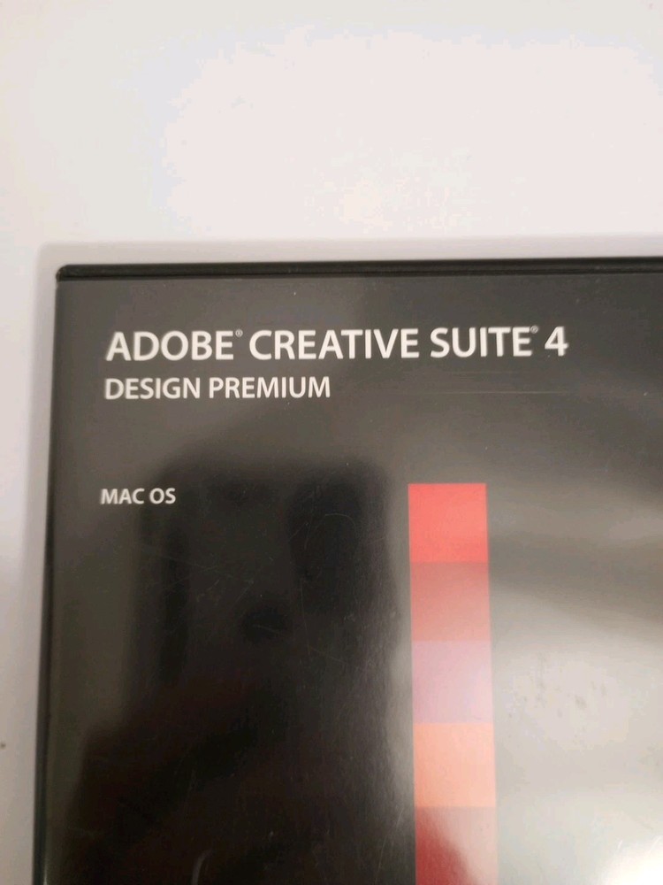Adobe Creative Suite 4 CS4 Design Premium MAC OS Student Version