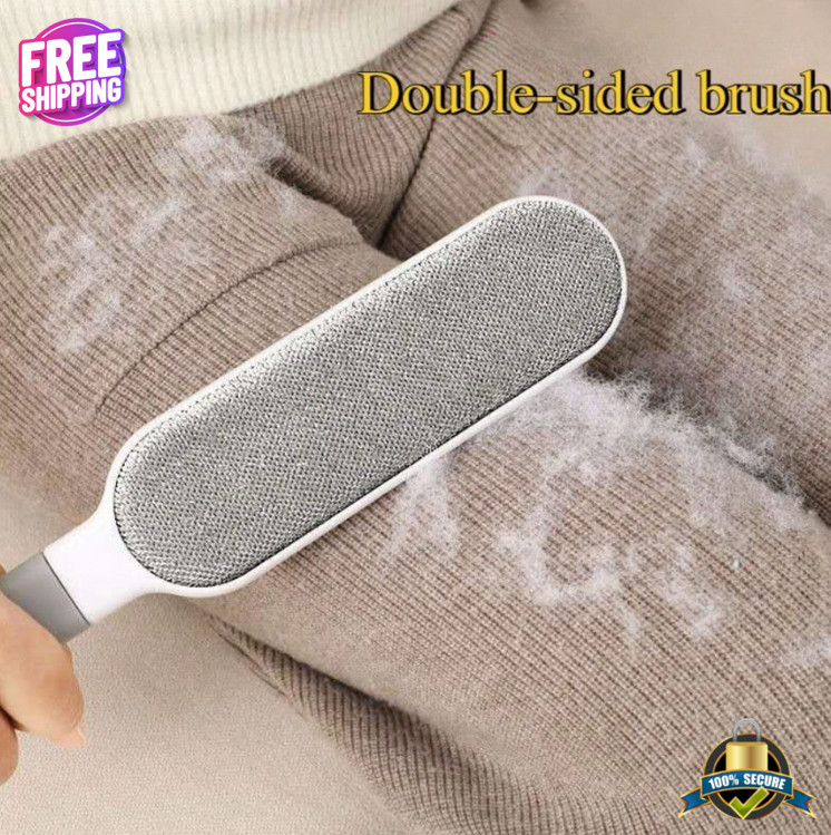 1 pc Reusable Manual Lint & Pet Hair Remover Brush for Clothes & Furniture
