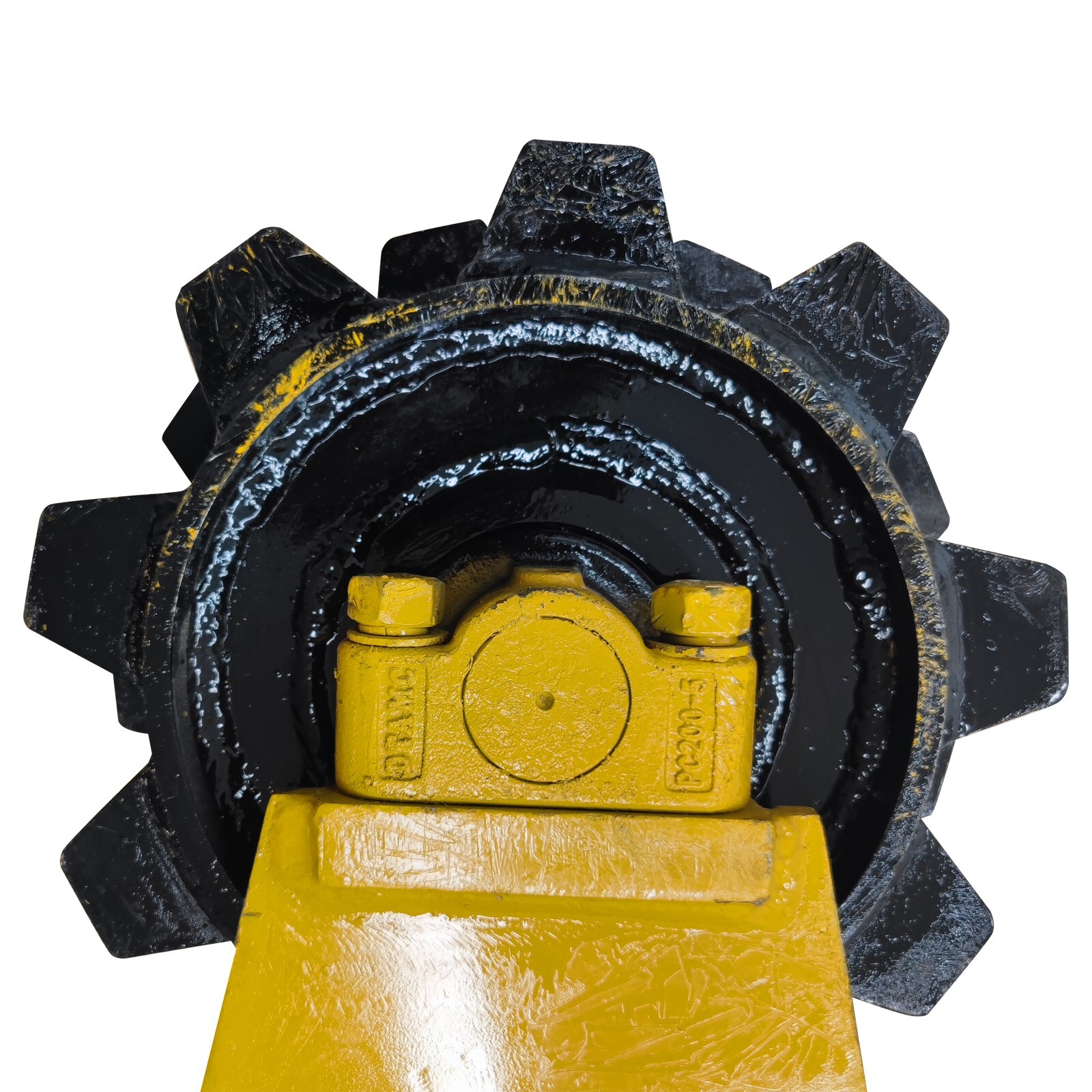 Small Excavator Attachment Compaction Wheel Trench Compaction Auxiliary Tool