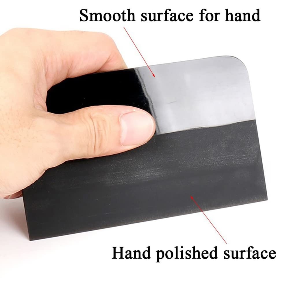 PPF Squeegee Soft Silicone Rubber Scraper Anti-Scratch TPU Coating Scraper fo...