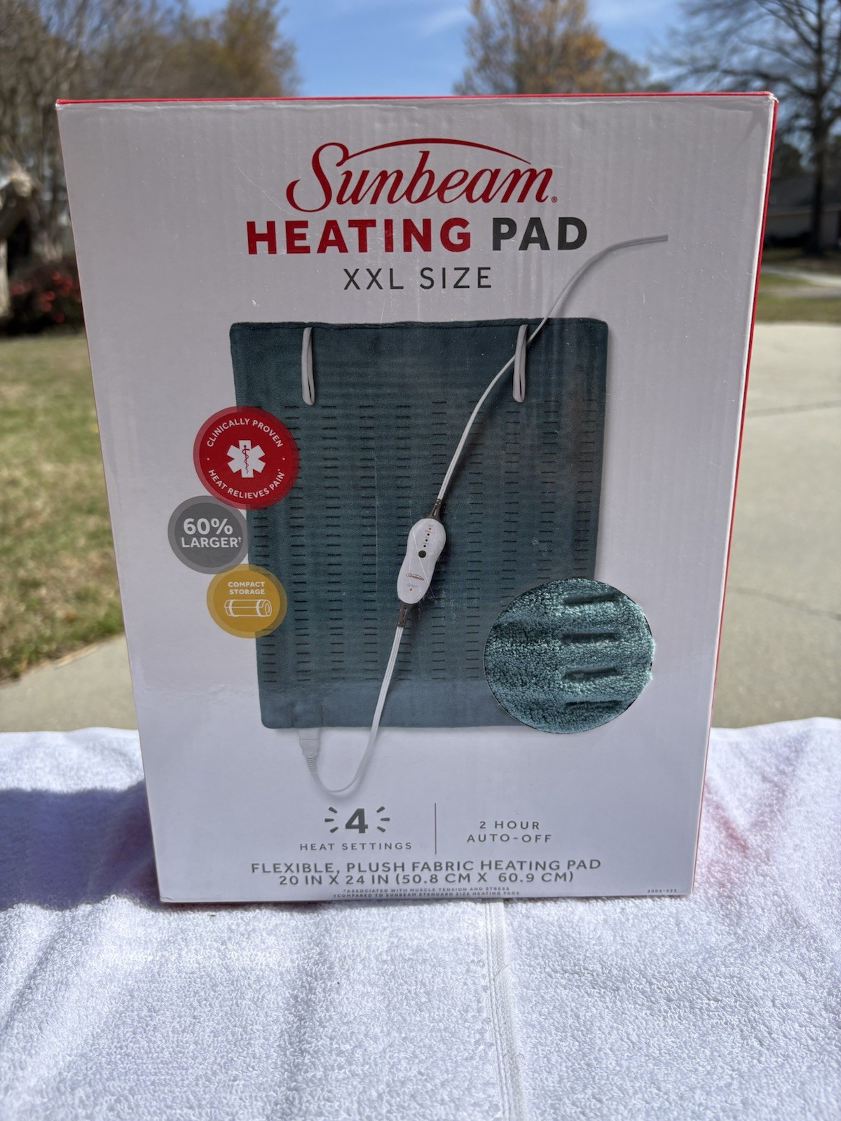 Sunbeam XXL Heating Pad - 20x24
