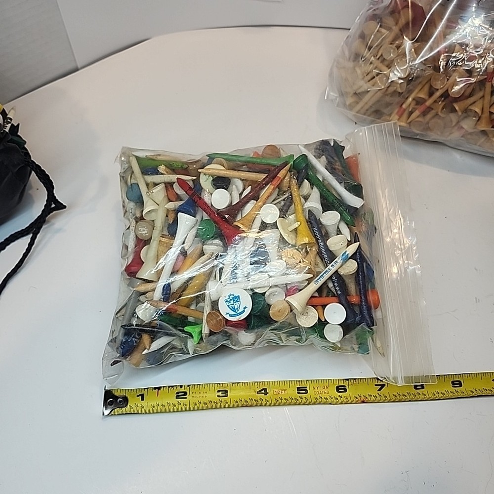 bulk golf tees used Diffrent Brands Some New