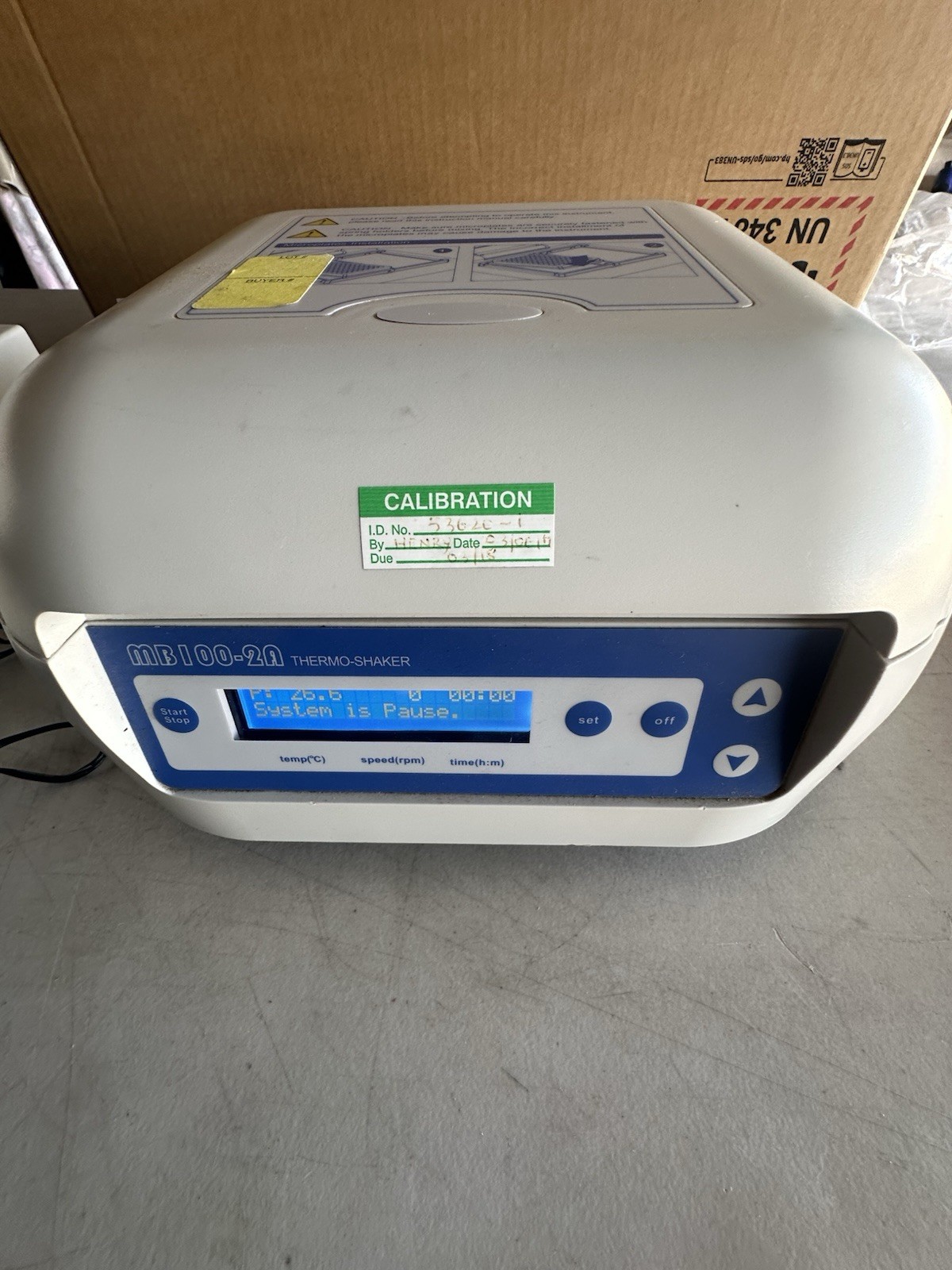 ALLSHENG Thermo Shaker MB100-2A Digital Incubating Shaker 2 Plate System