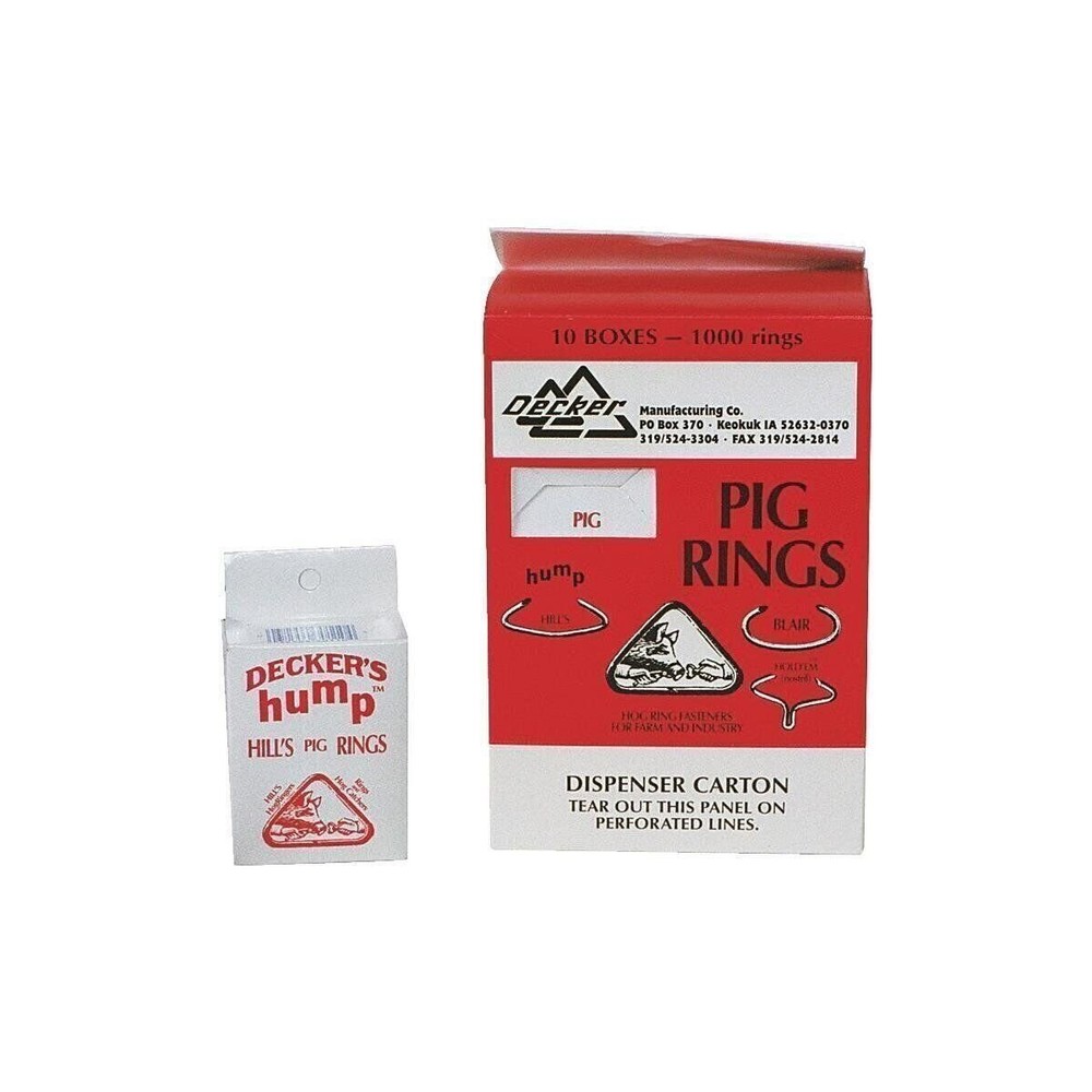 Decker 100Pc Hill Pig Rings