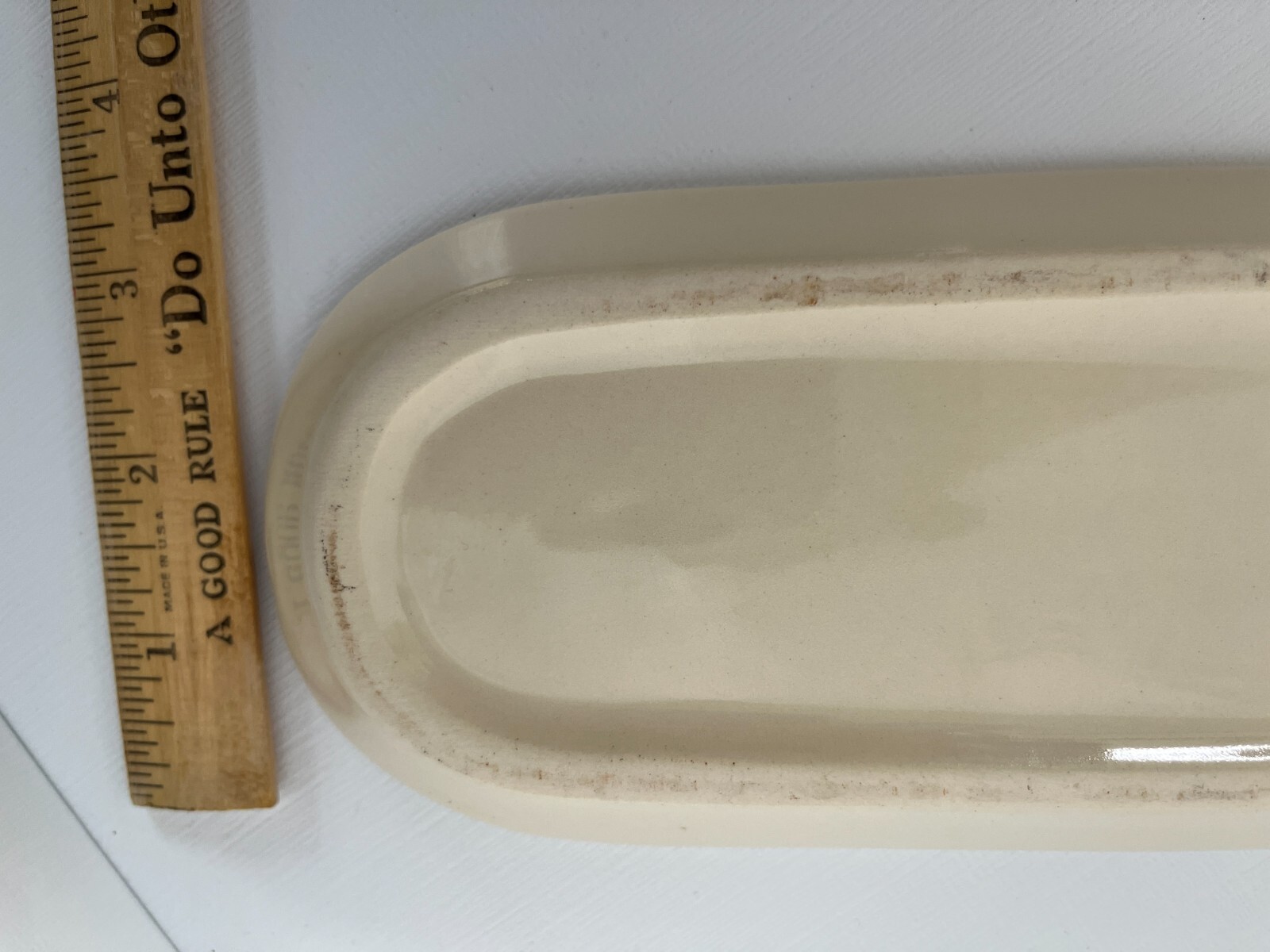 Emerson Creek Handmade Ceramic Spoonrest Jewelry Tray Catch-All 10 x 3