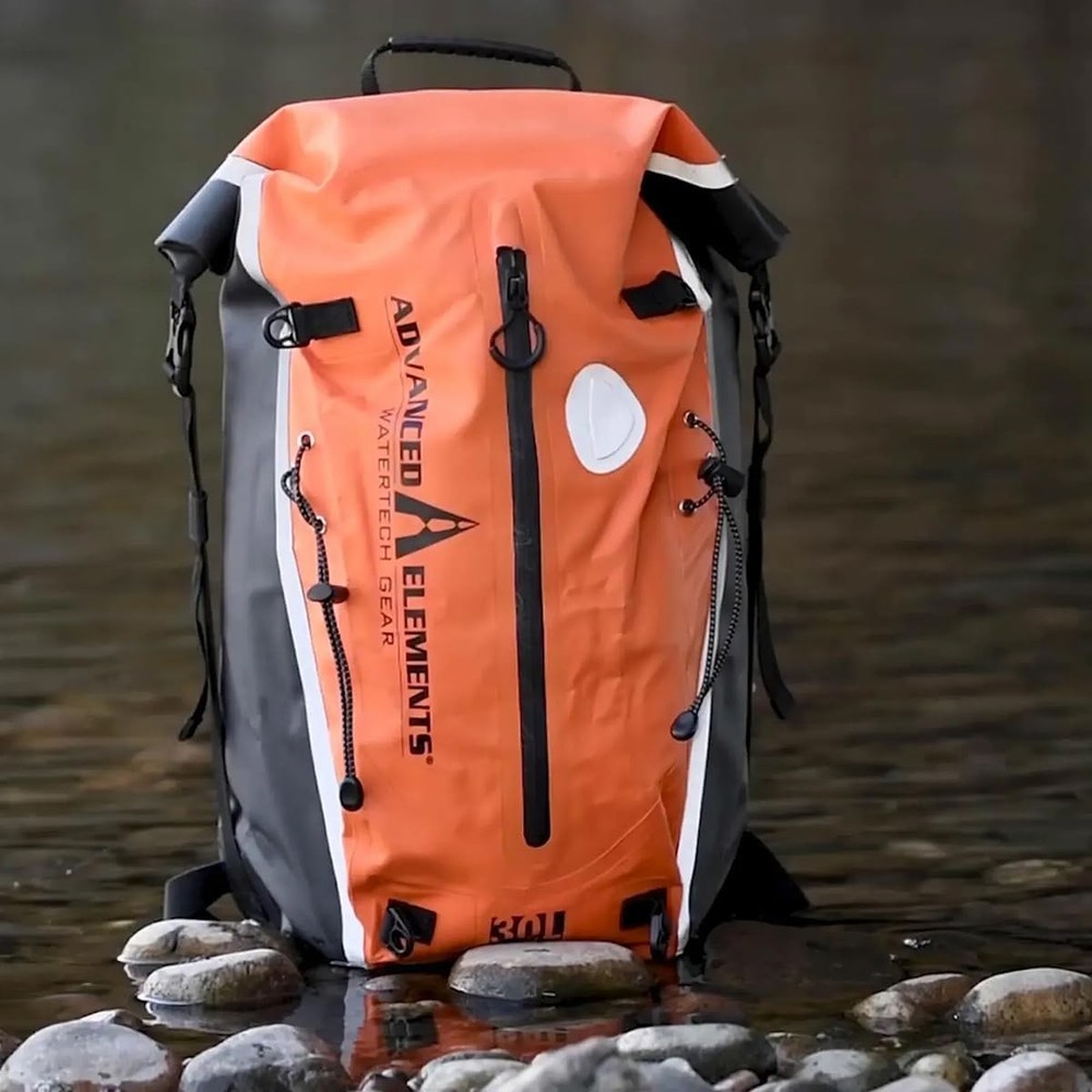 Advanced Elements Deep Six 30L Water Resistant Deck Pack Bag