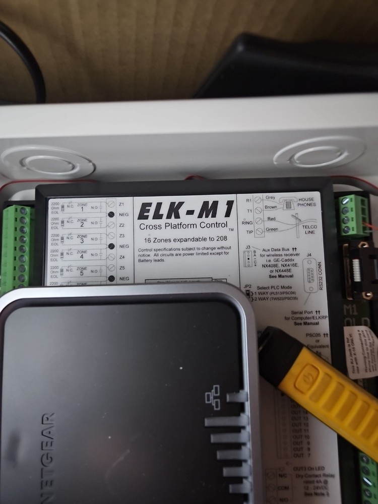 Elk-M1Gold Cross Platform Control System NEW With External Receiver And Speaker
